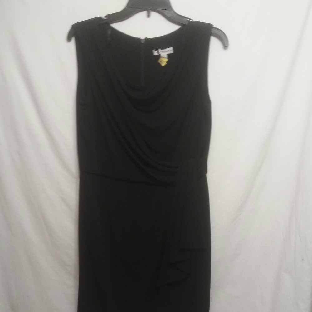 Leslie foy women's black dress size 10